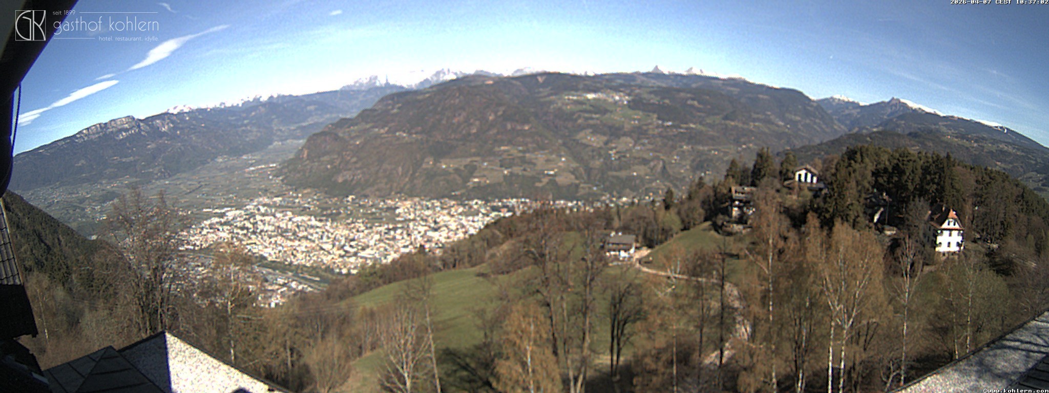 Archiv Foto Webcam Bozen - Gasthof Kohlern
