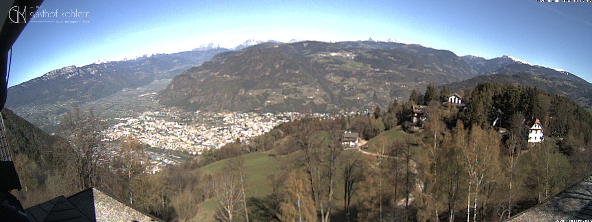 Archiv Foto Webcam Bozen - Gasthof Kohlern