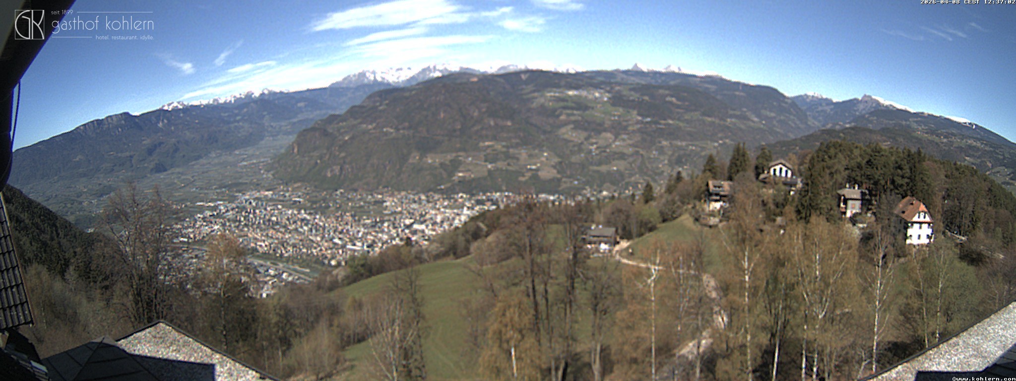 Archiv Foto Webcam Bozen - Gasthof Kohlern