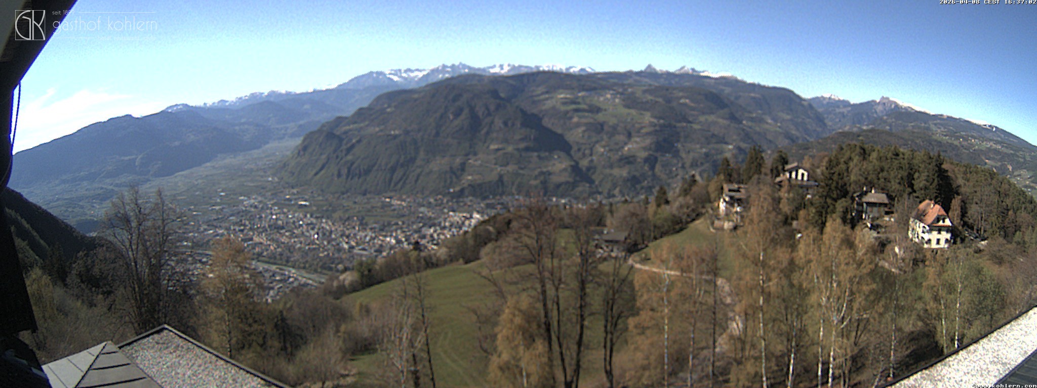 Archiv Foto Webcam Bozen - Gasthof Kohlern