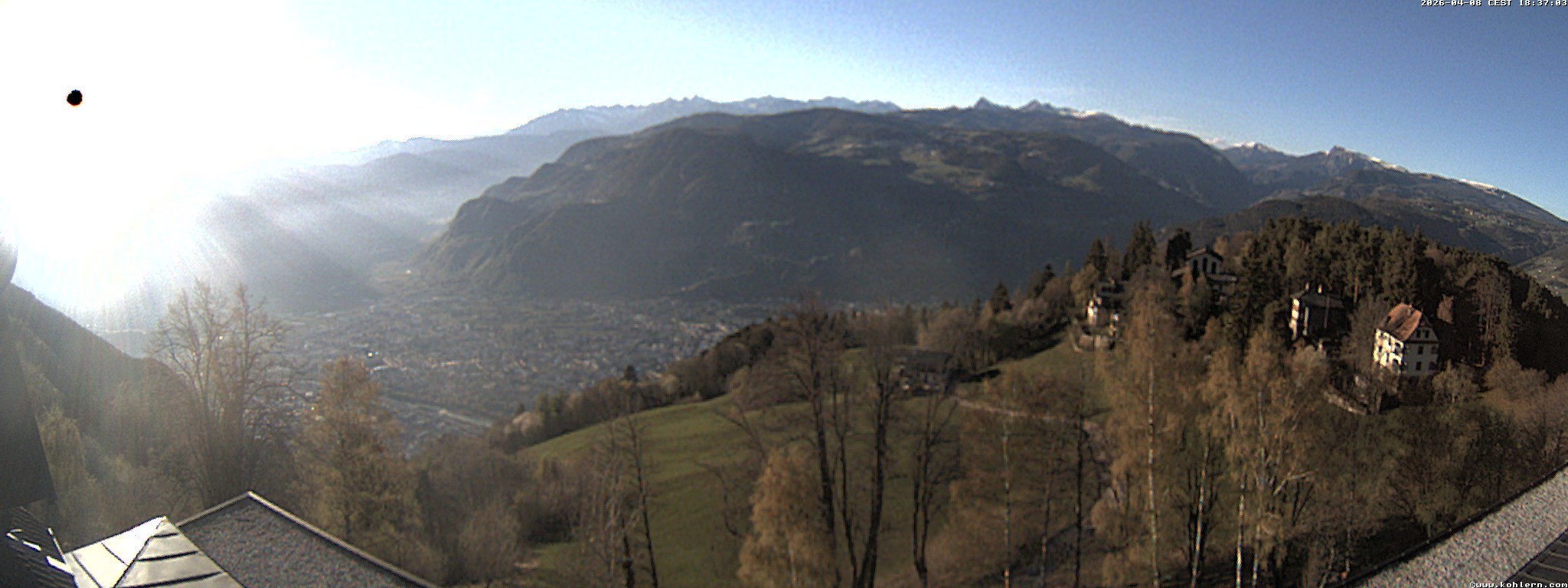 Archiv Foto Webcam Bozen - Gasthof Kohlern
