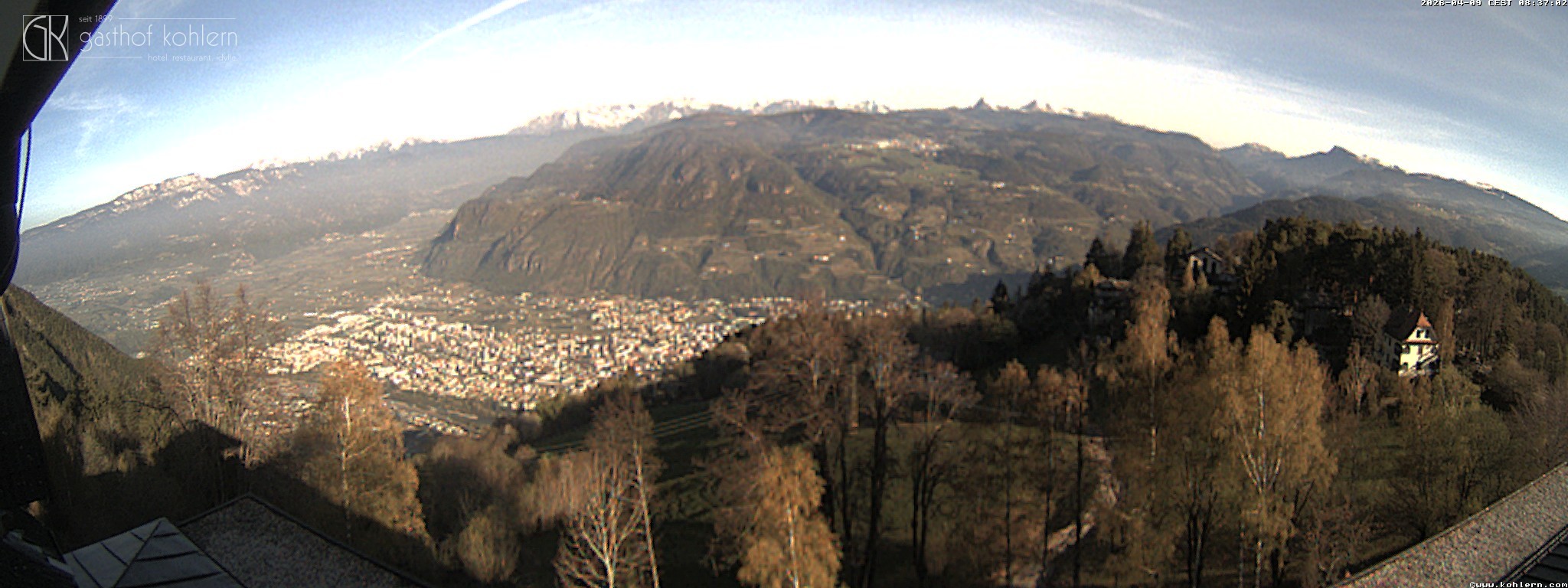 Archiv Foto Webcam Bozen - Gasthof Kohlern