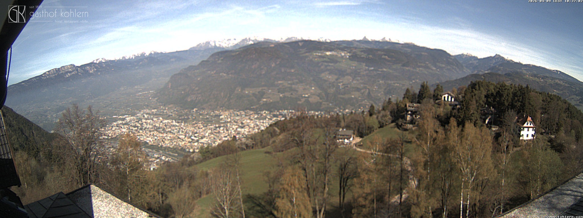 Archiv Foto Webcam Bozen - Gasthof Kohlern