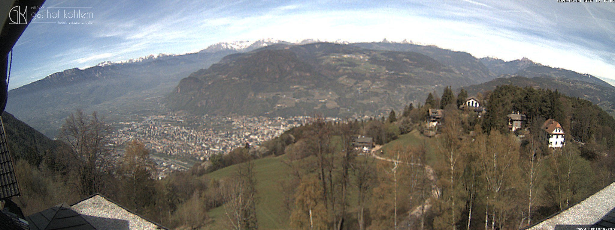 Archiv Foto Webcam Bozen - Gasthof Kohlern