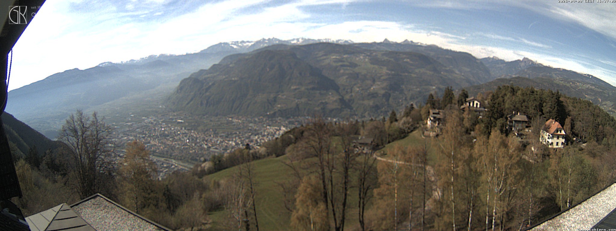 Archiv Foto Webcam Bozen - Gasthof Kohlern