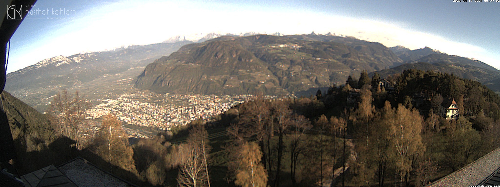 Archiv Foto Webcam Bozen - Gasthof Kohlern