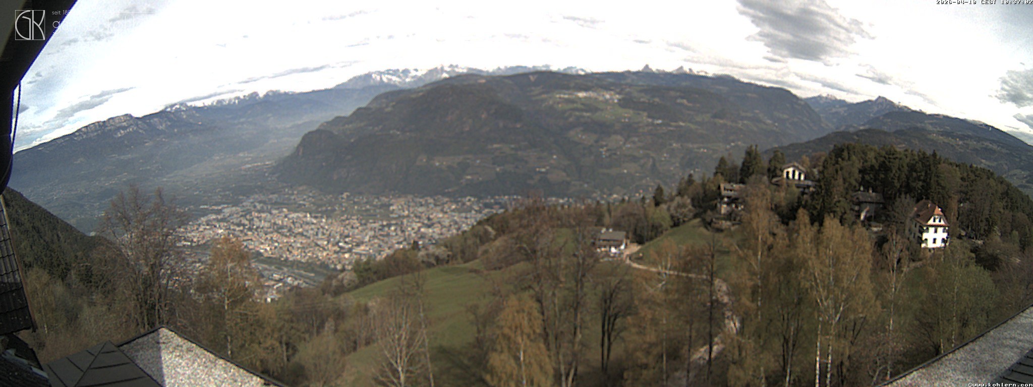 Archiv Foto Webcam Bozen - Gasthof Kohlern