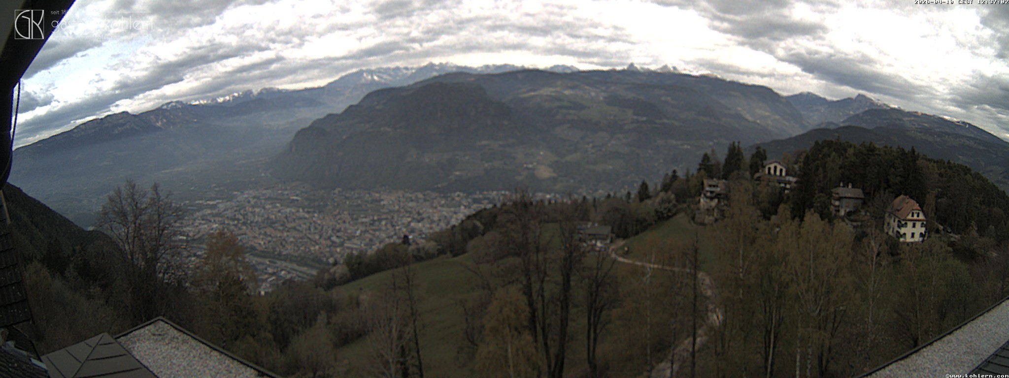 Archiv Foto Webcam Bozen - Gasthof Kohlern