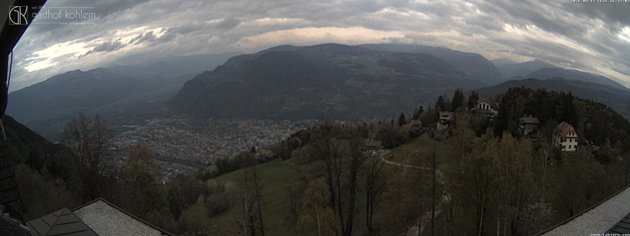 Archiv Foto Webcam Bozen - Gasthof Kohlern