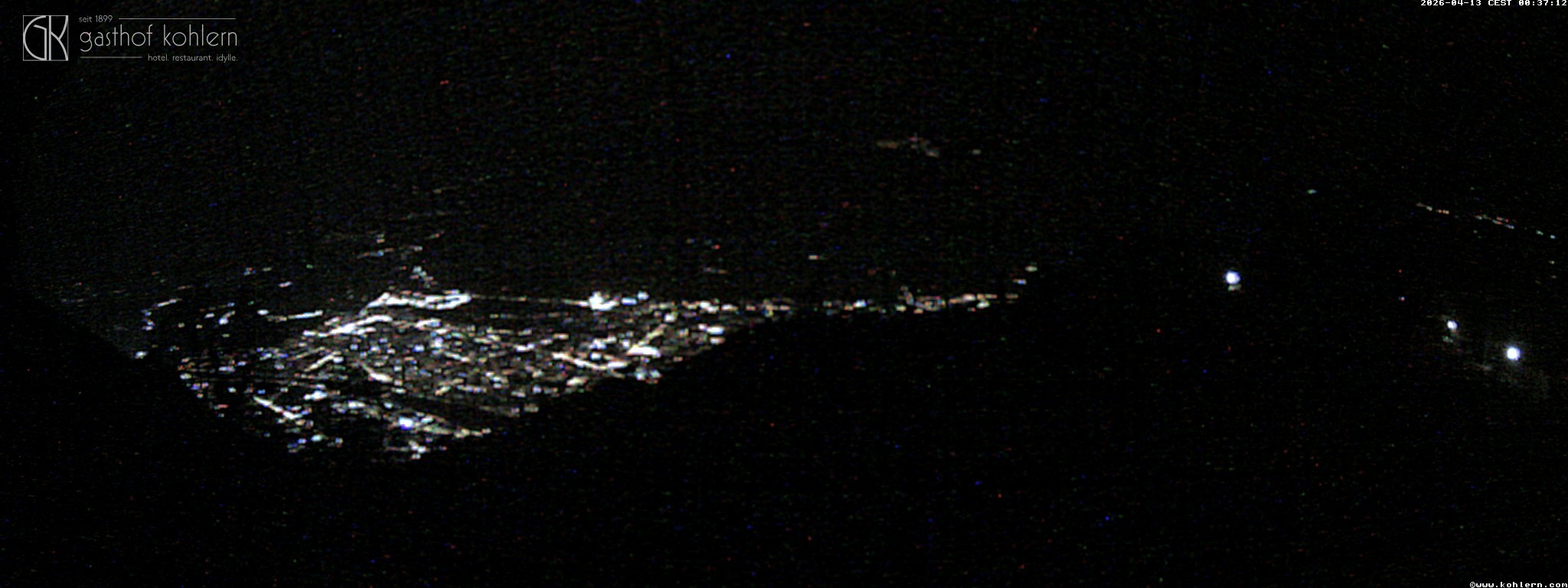 Archived image Webcam Bozen - Panoramic view Hotel Kohlern