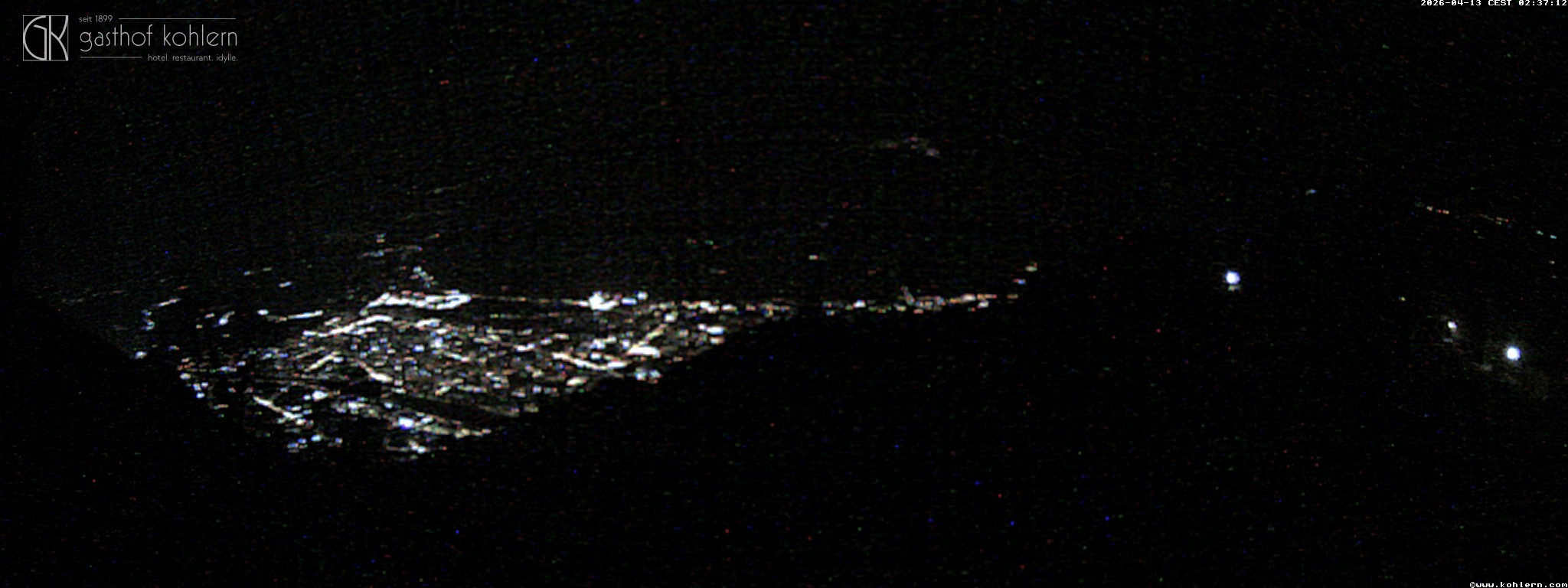 Archived image Webcam Bozen - Panoramic view Hotel Kohlern