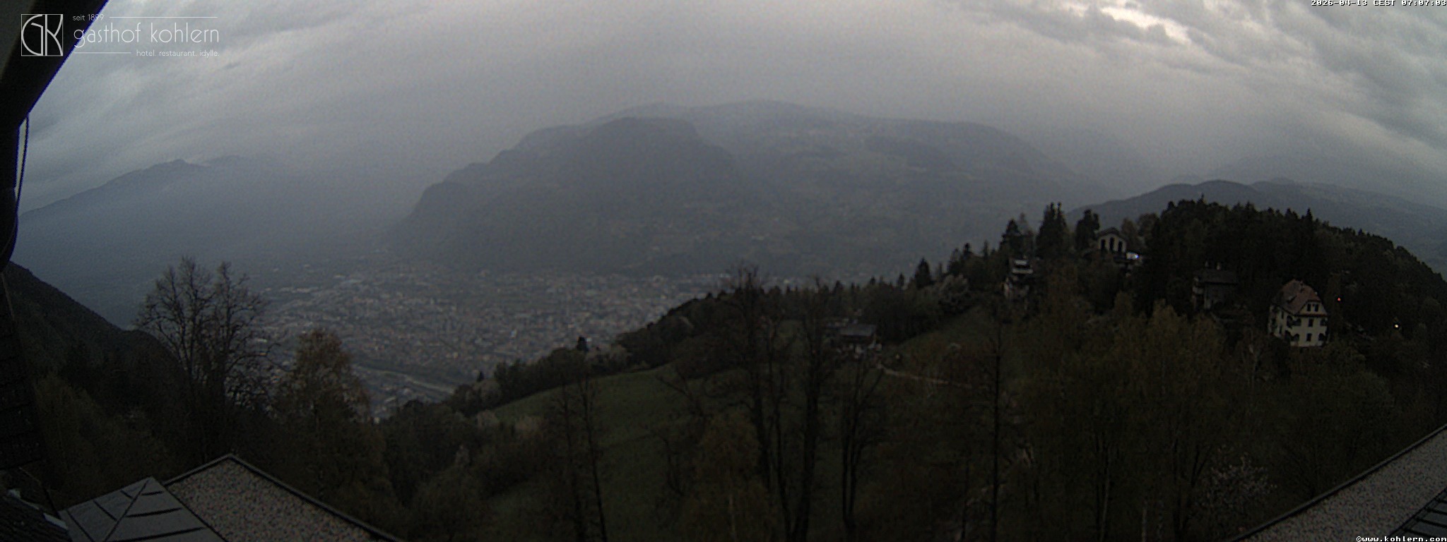 Archiv Foto Webcam Bozen - Gasthof Kohlern