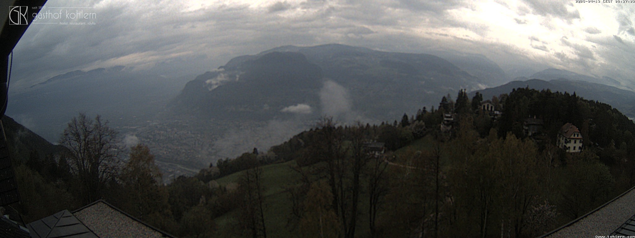 Archiv Foto Webcam Bozen - Gasthof Kohlern