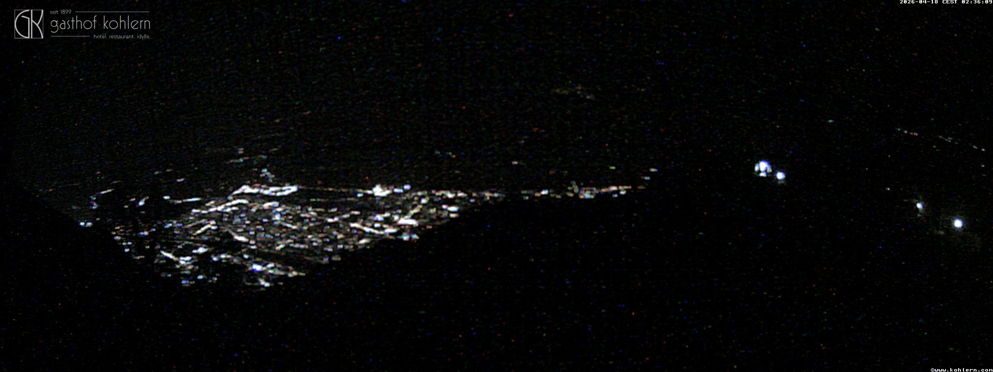 Archived image Webcam Bozen - Panoramic view Hotel Kohlern