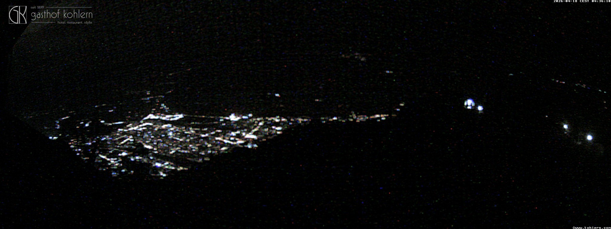 Archived image Webcam Bozen - Panoramic view Hotel Kohlern