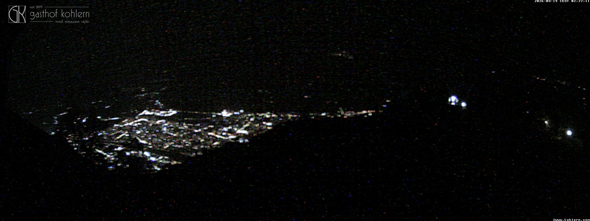 Archived image Webcam Bozen - Panoramic view Hotel Kohlern