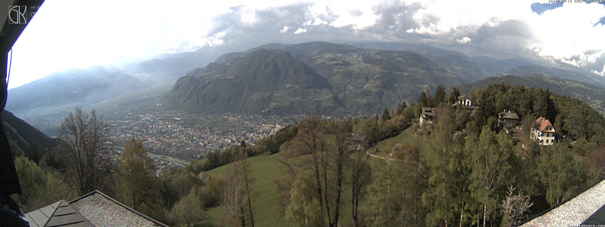 Archiv Foto Webcam Bozen - Gasthof Kohlern