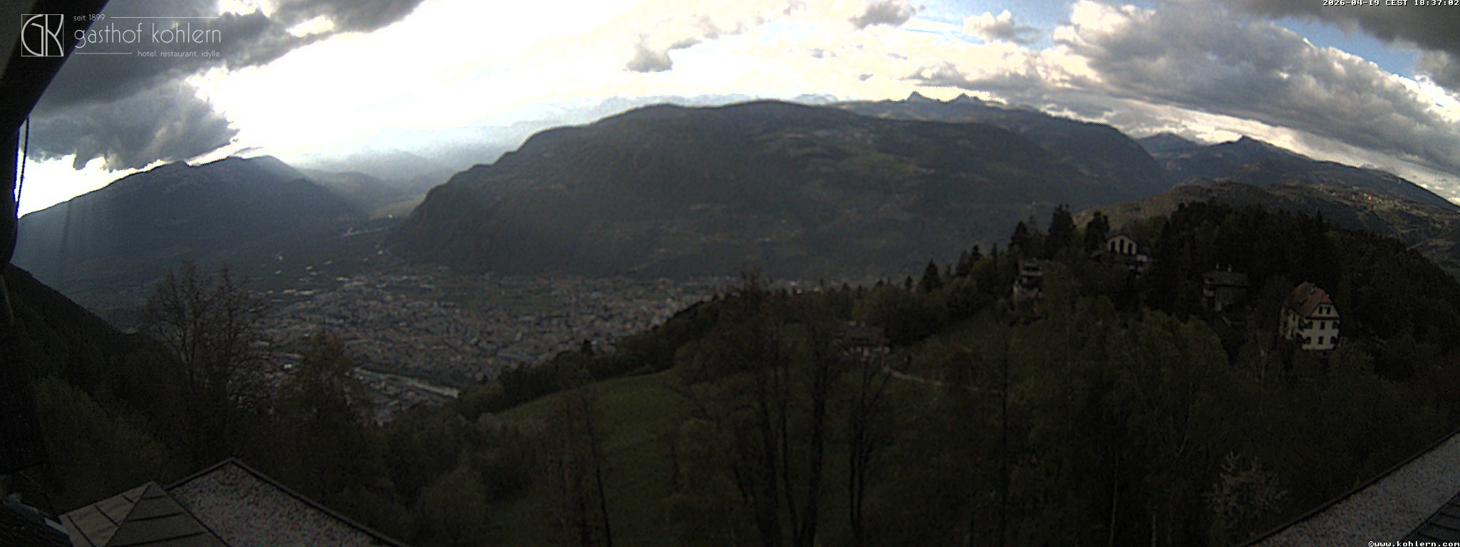 Archiv Foto Webcam Bozen - Gasthof Kohlern