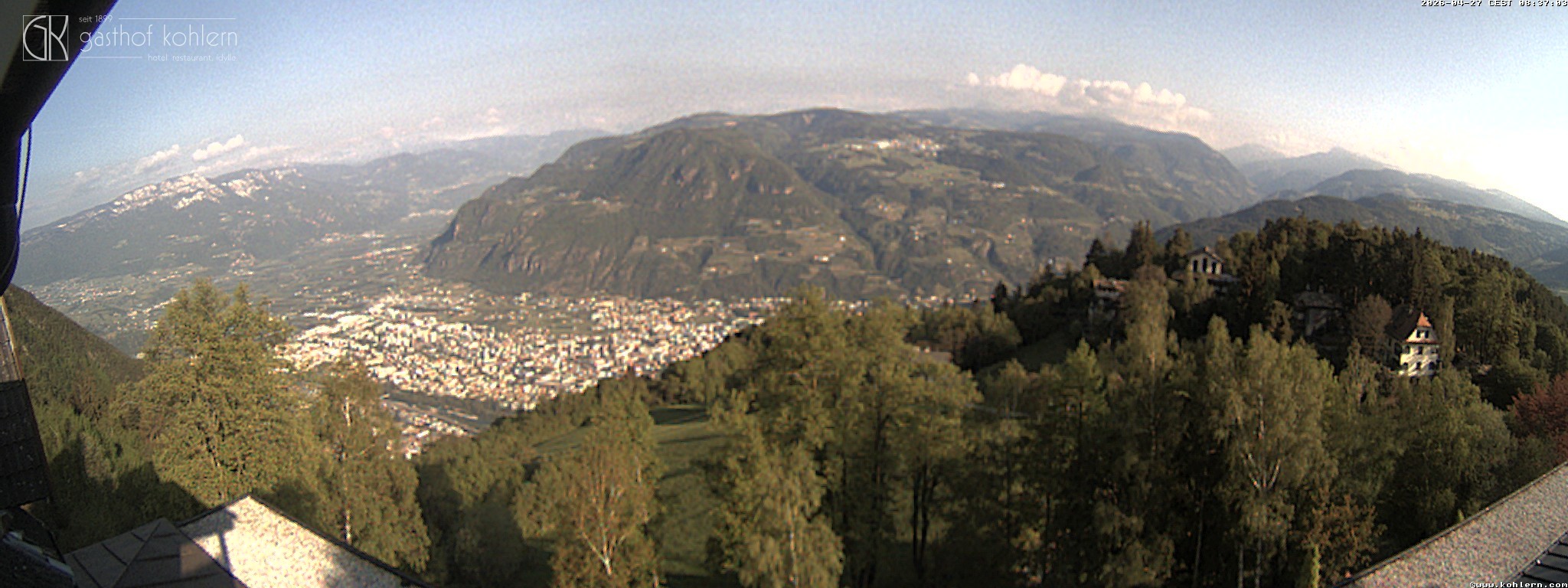 Archiv Foto Webcam Bozen - Gasthof Kohlern