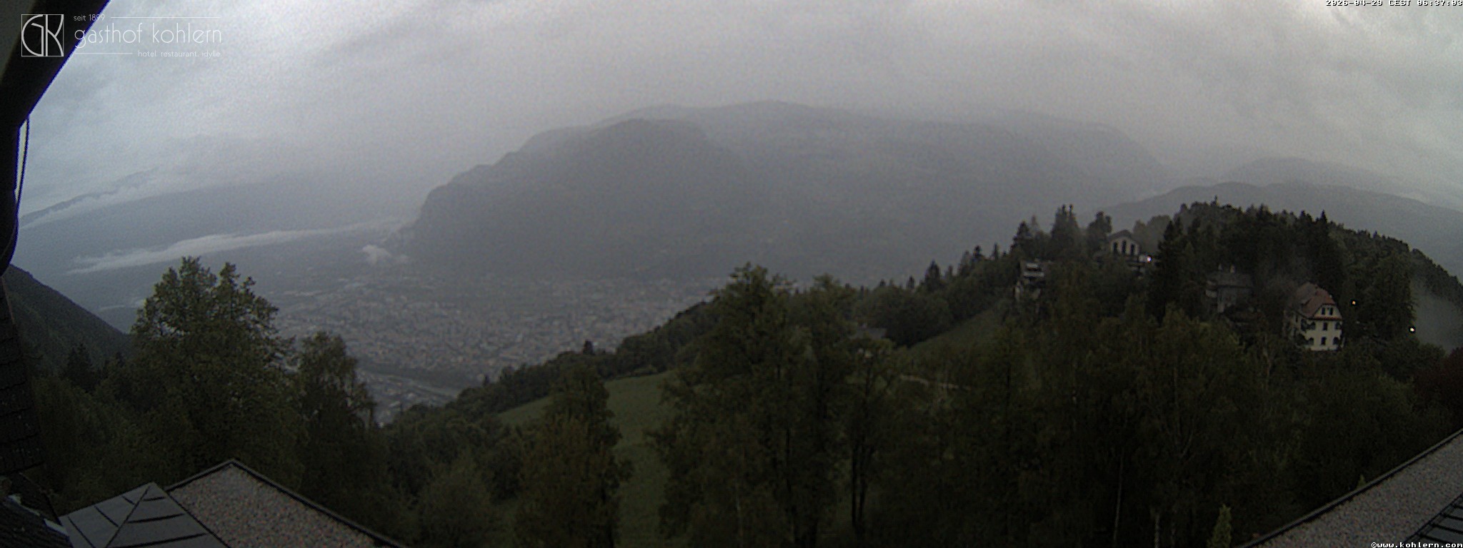 Archiv Foto Webcam Bozen - Gasthof Kohlern