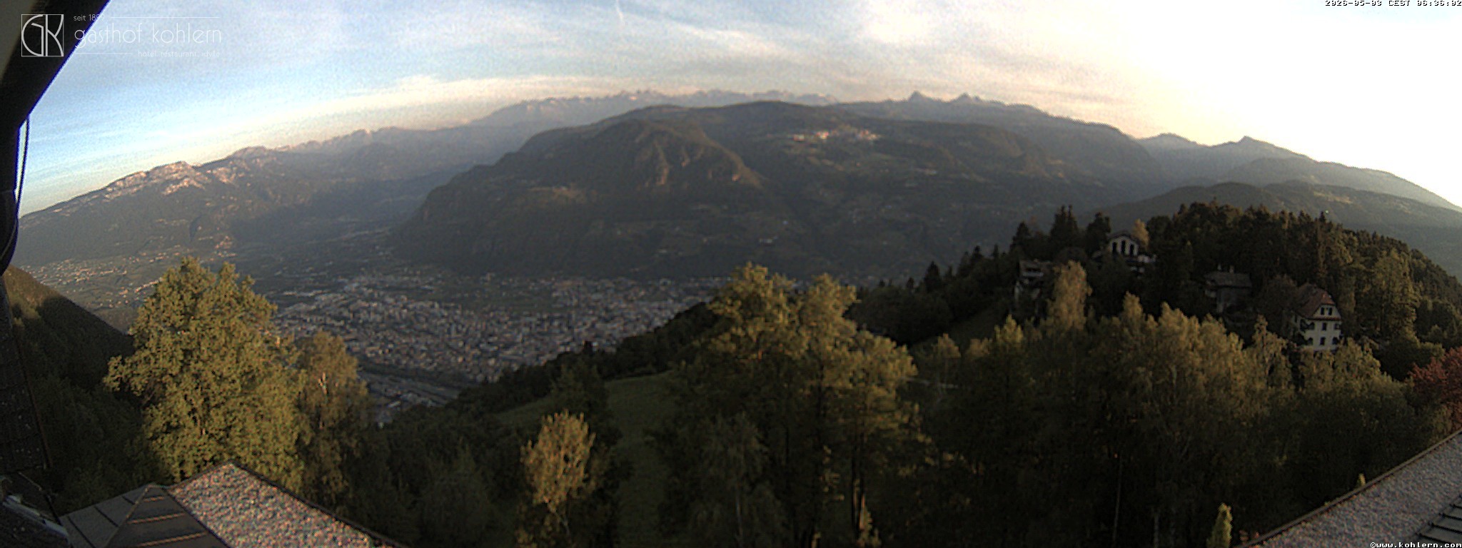 Archiv Foto Webcam Bozen - Gasthof Kohlern
