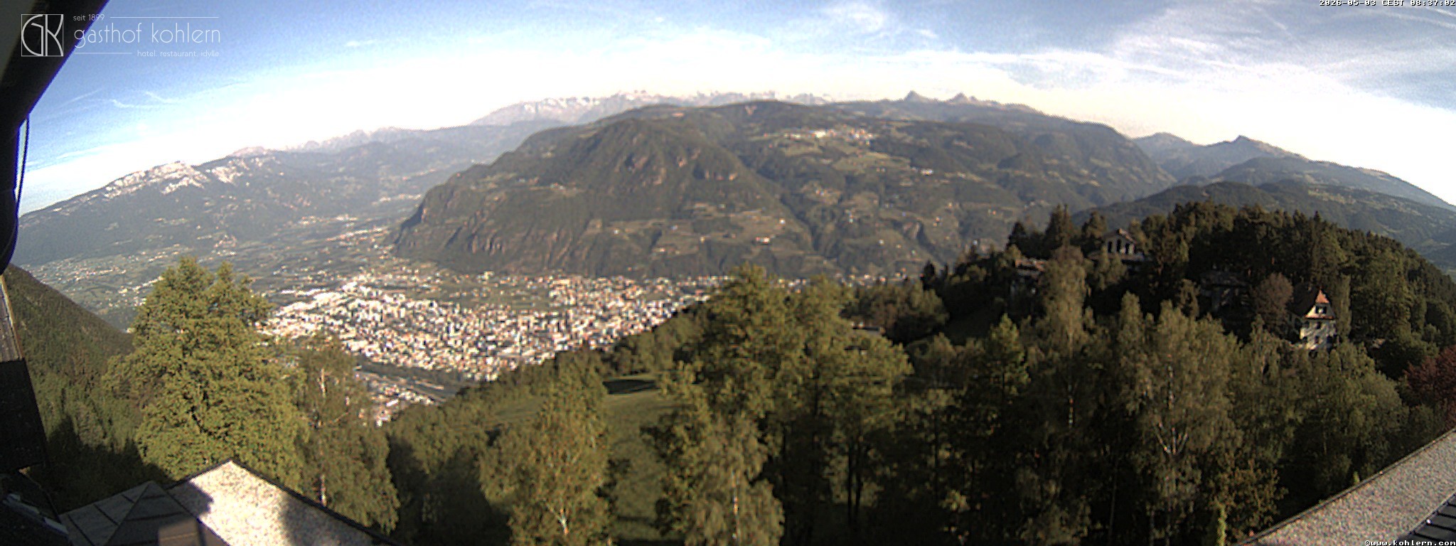 Archiv Foto Webcam Bozen - Gasthof Kohlern