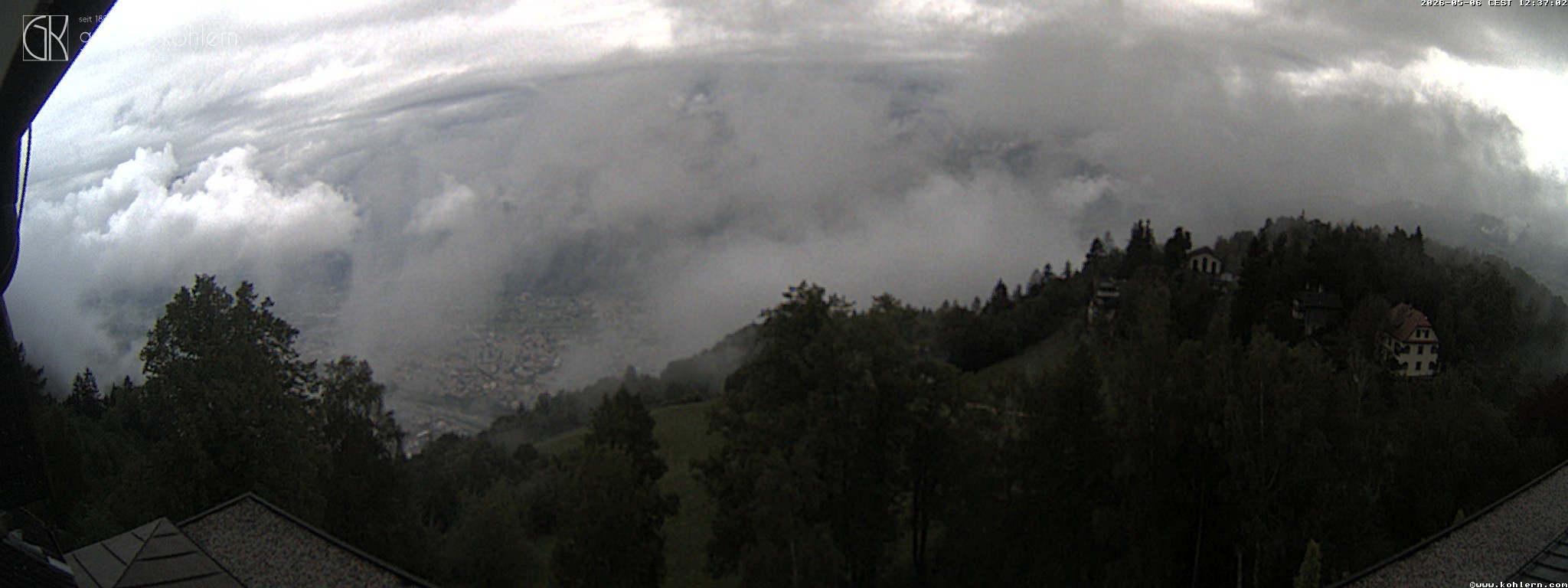 Archiv Foto Webcam Bozen - Gasthof Kohlern