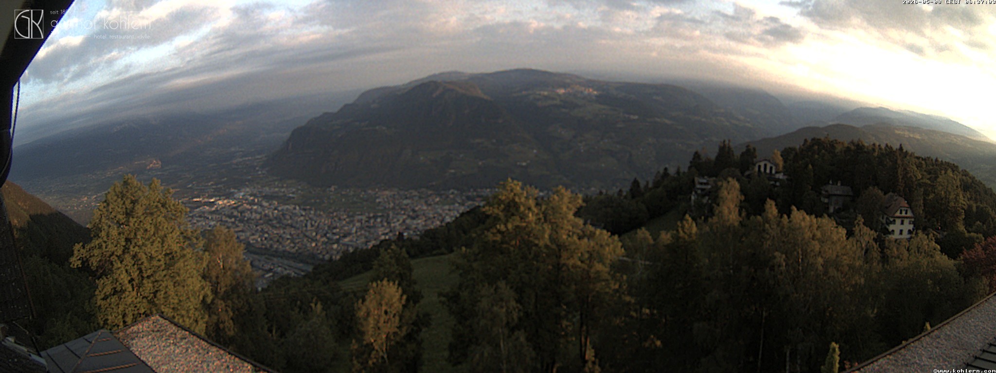 Archiv Foto Webcam Bozen - Gasthof Kohlern