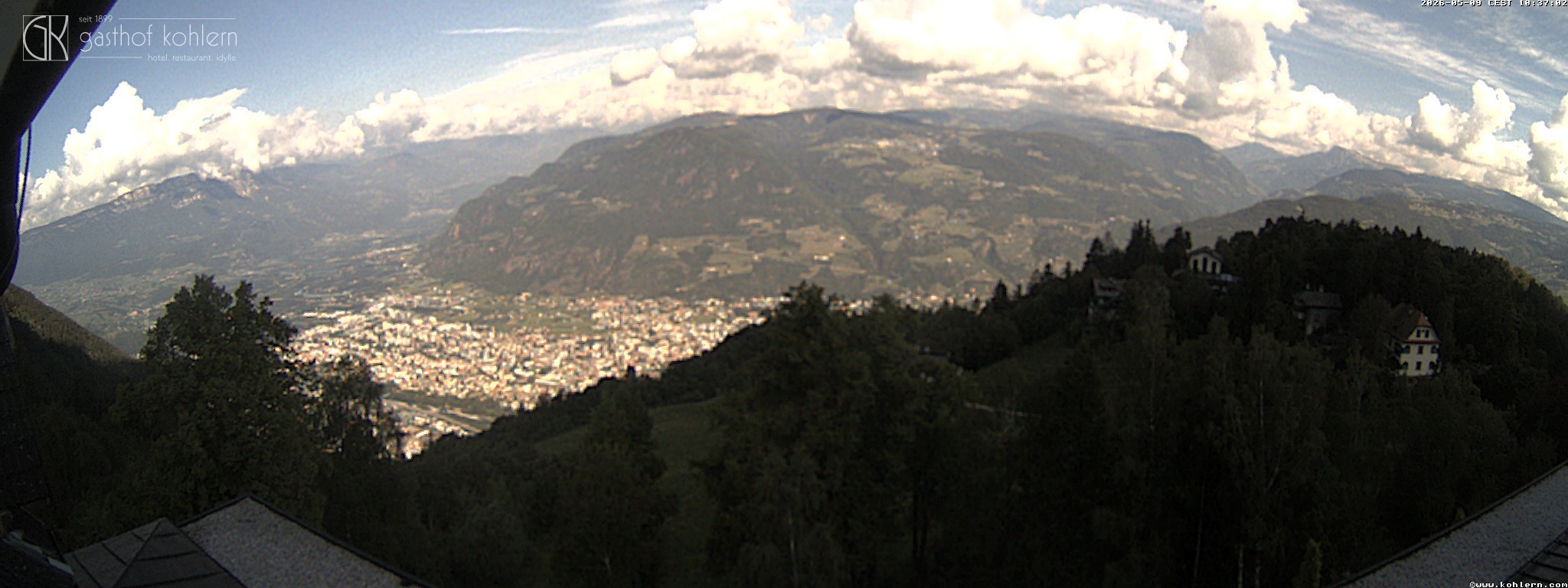 Archiv Foto Webcam Bozen - Gasthof Kohlern