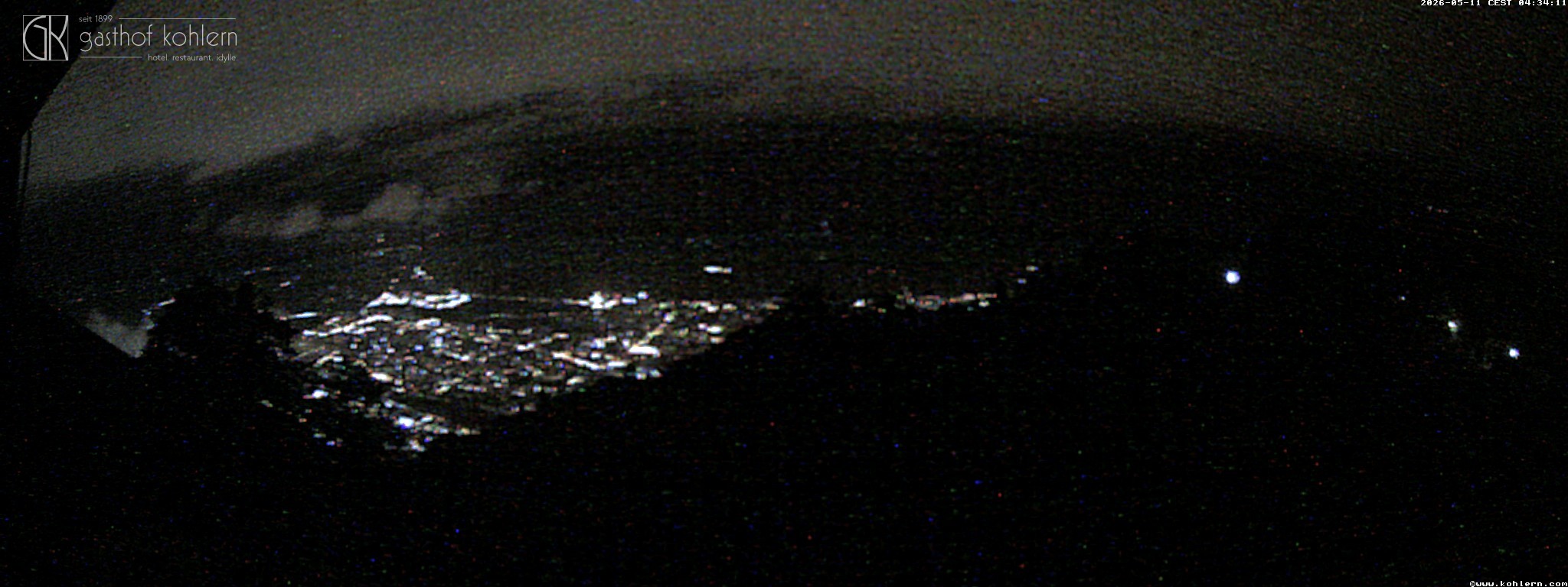 Archived image Webcam Bozen - Panoramic view Hotel Kohlern