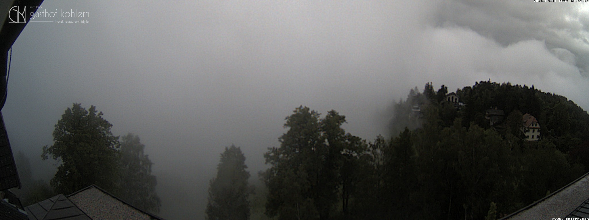 Archived image Webcam Bozen - Panoramic view Hotel Kohlern
