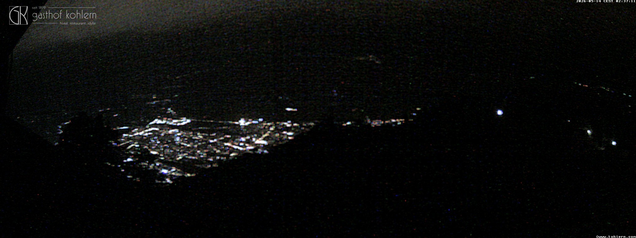 Archived image Webcam Bozen - Panoramic view Hotel Kohlern