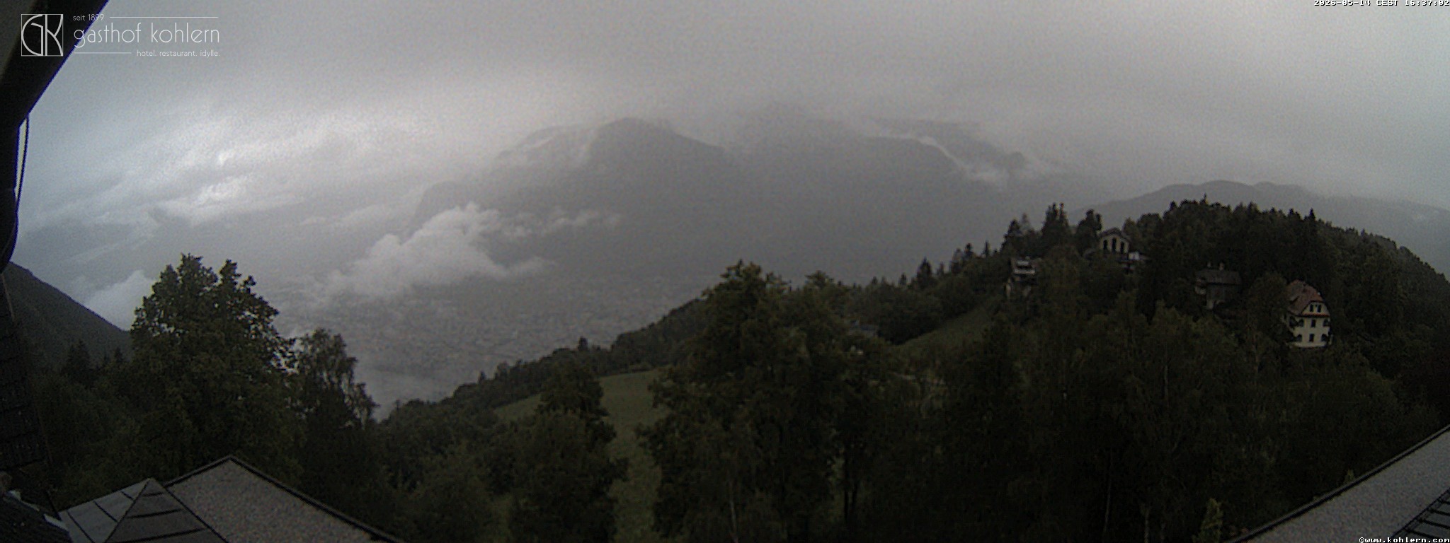 Archived image Webcam Bozen - Panoramic view Hotel Kohlern
