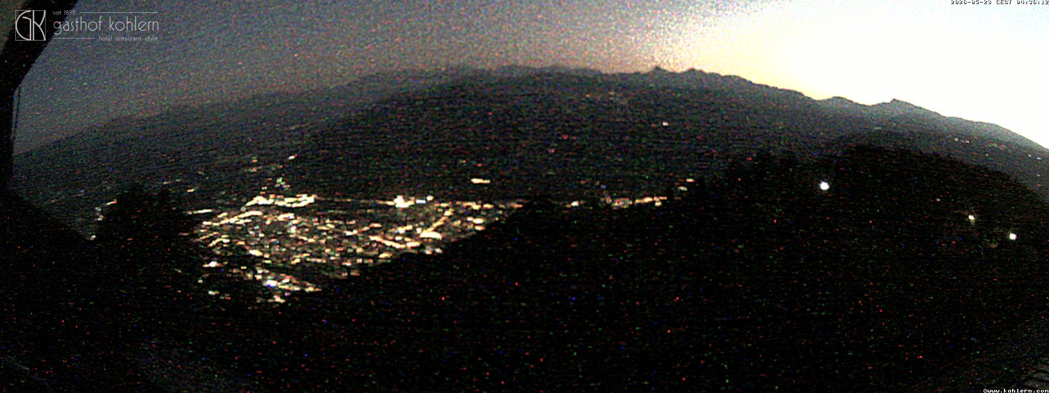 Archiv Foto Webcam Bozen - Gasthof Kohlern