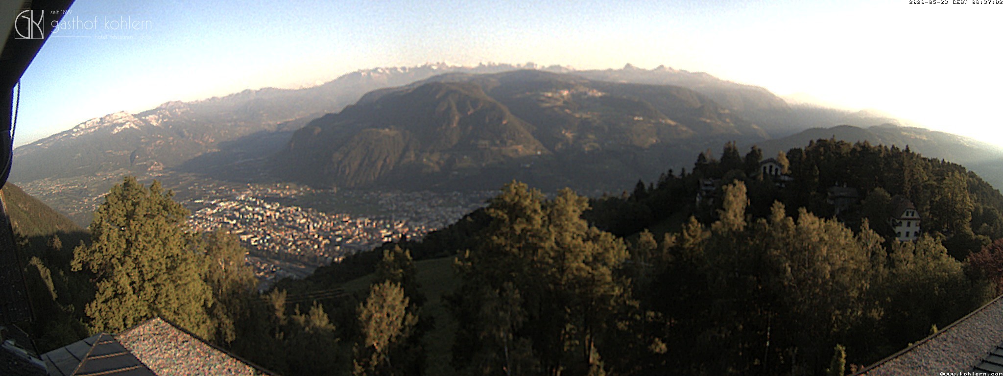 Archiv Foto Webcam Bozen - Gasthof Kohlern