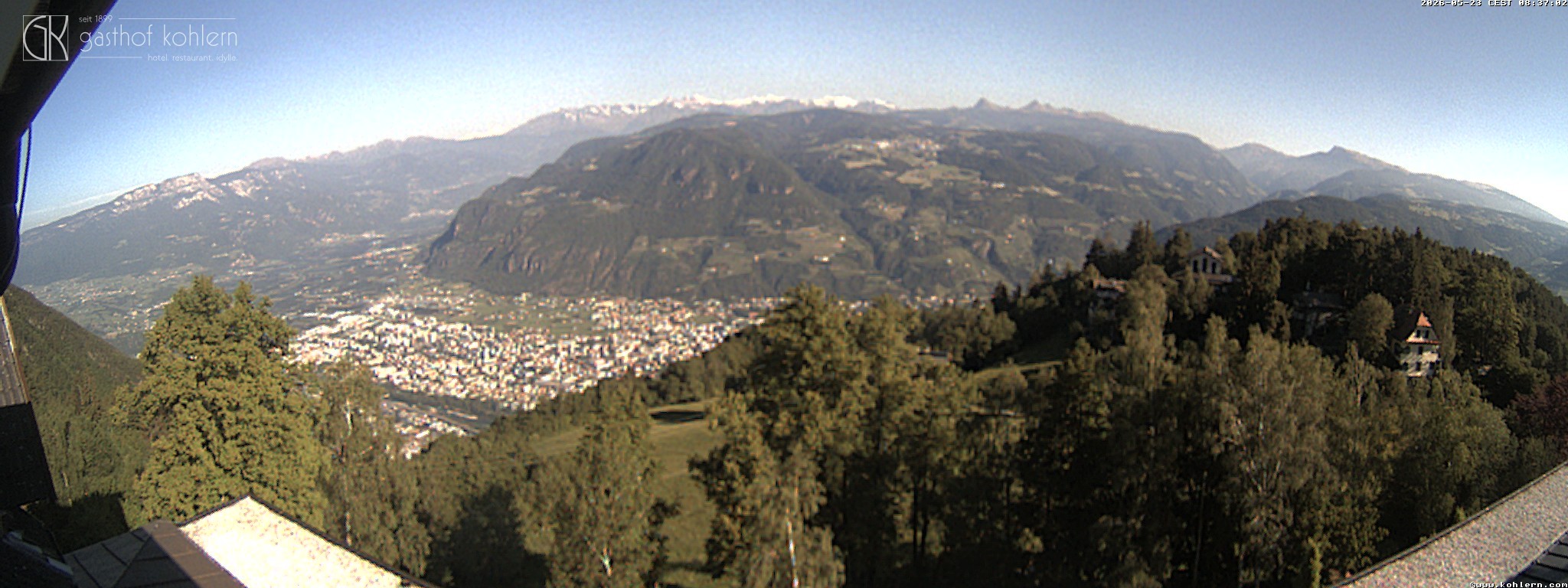 Archiv Foto Webcam Bozen - Gasthof Kohlern