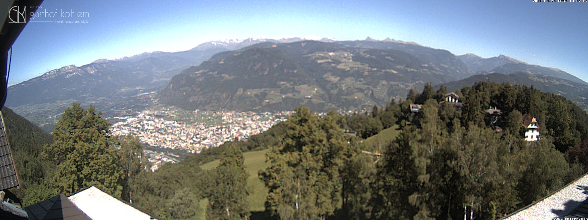 Archiv Foto Webcam Bozen - Gasthof Kohlern