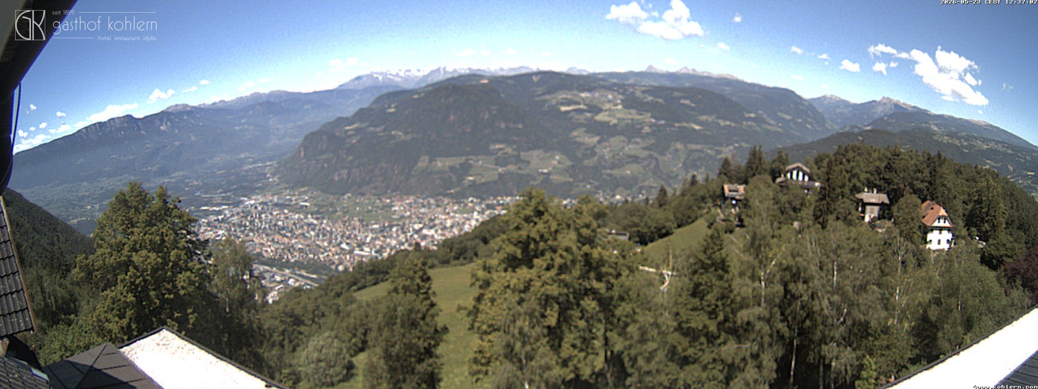 Archiv Foto Webcam Bozen - Gasthof Kohlern