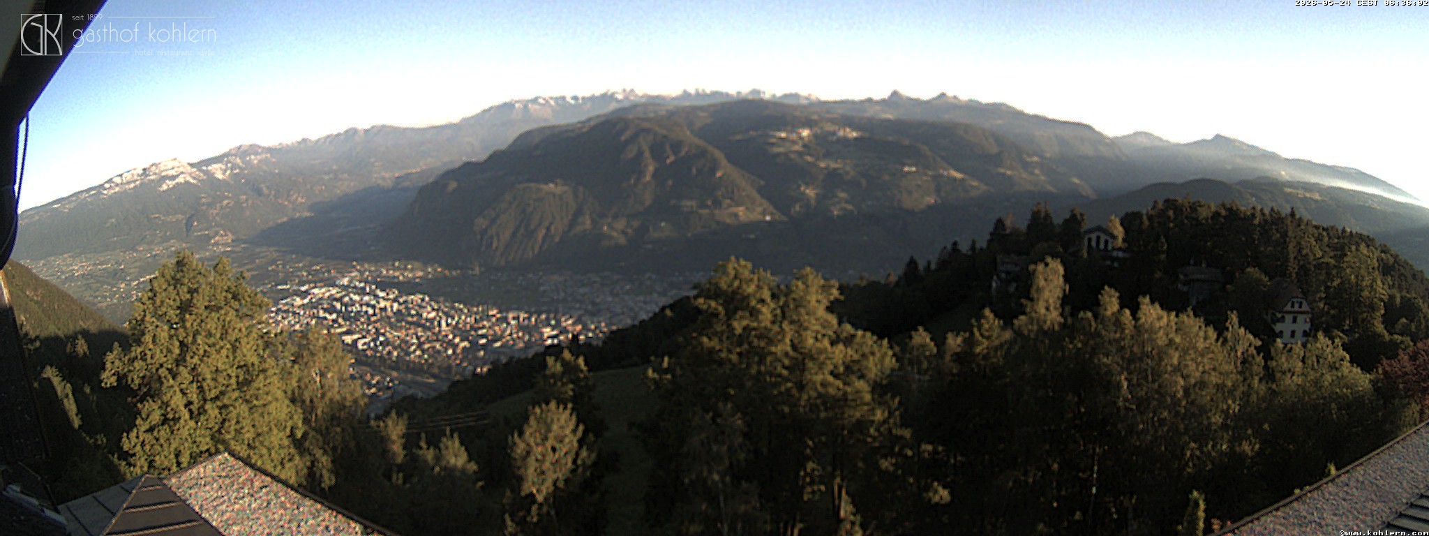 Archiv Foto Webcam Bozen - Gasthof Kohlern