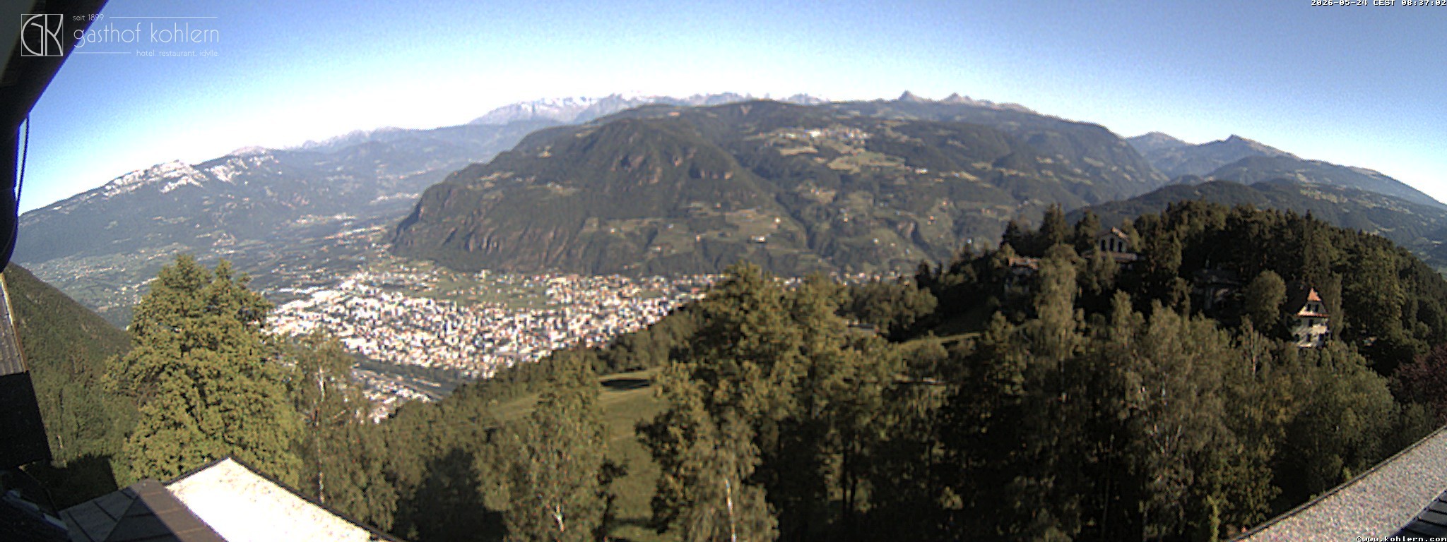 Archiv Foto Webcam Bozen - Gasthof Kohlern