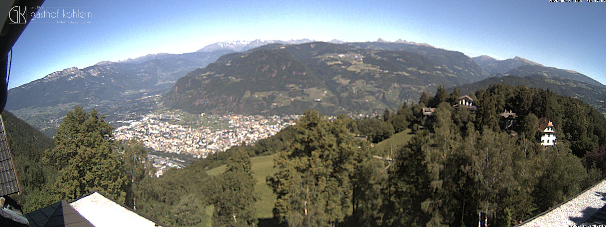 Archiv Foto Webcam Bozen - Gasthof Kohlern