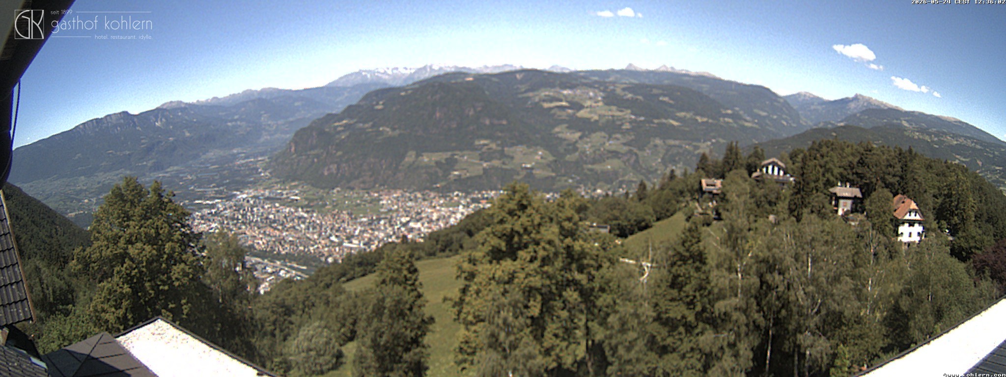 Archiv Foto Webcam Bozen - Gasthof Kohlern