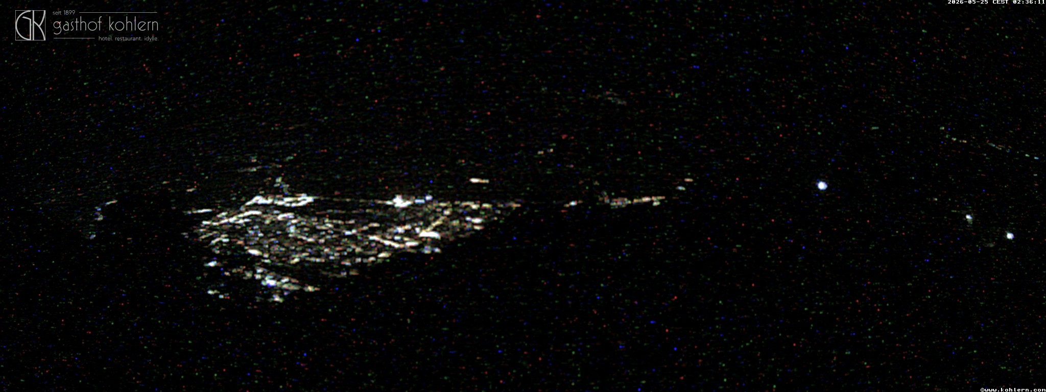 Archived image Webcam Bozen - Panoramic view Hotel Kohlern