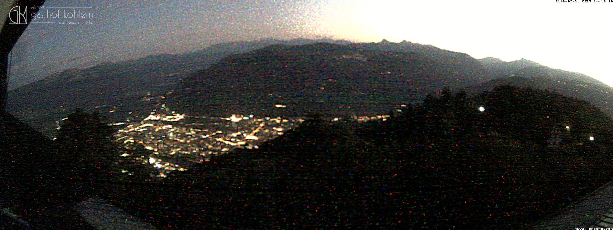 Archiv Foto Webcam Bozen - Gasthof Kohlern