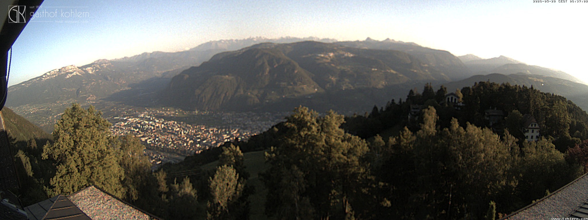 Archiv Foto Webcam Bozen - Gasthof Kohlern