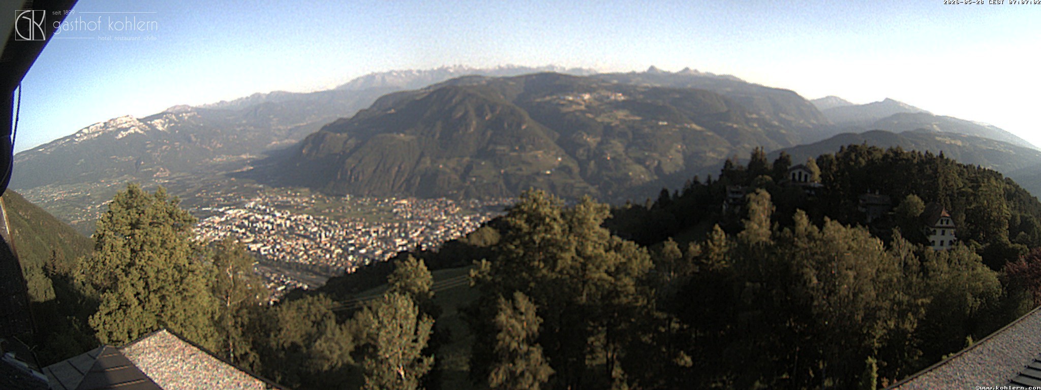 Archiv Foto Webcam Bozen - Gasthof Kohlern