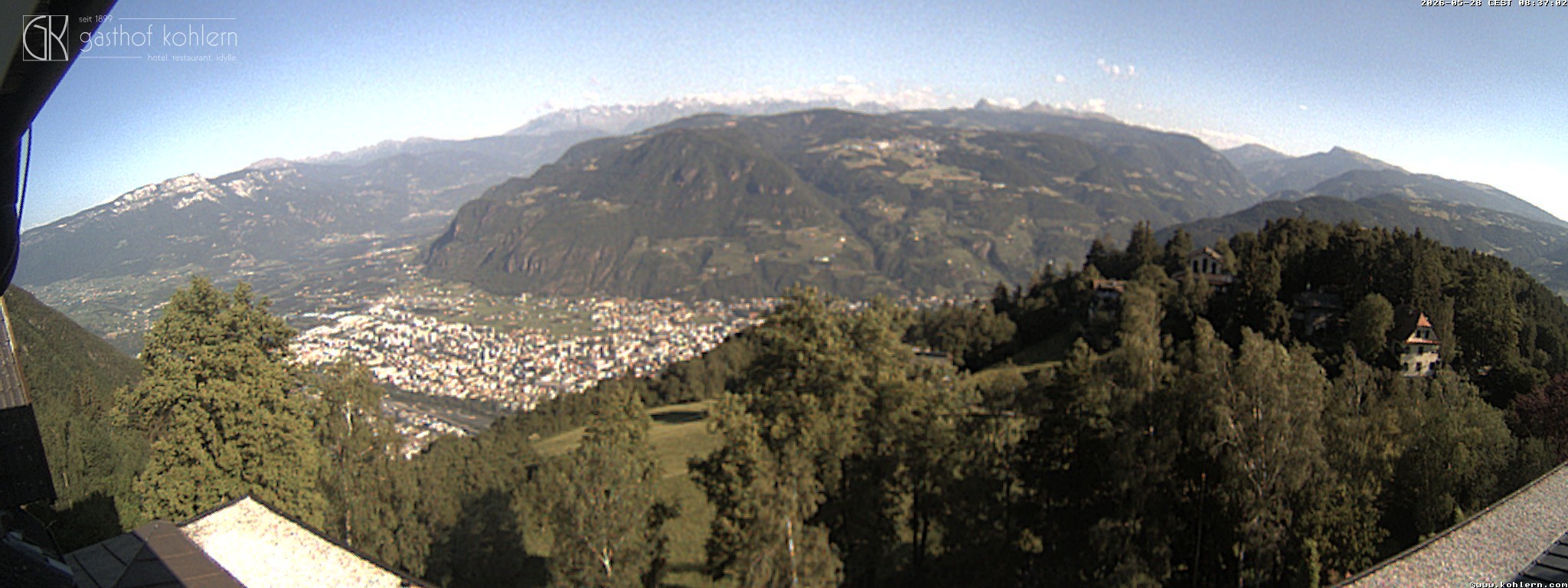 Archiv Foto Webcam Bozen - Gasthof Kohlern