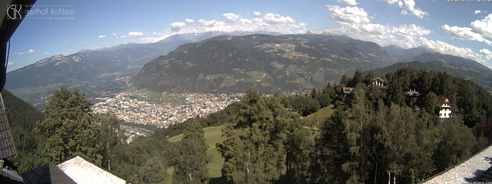 Archiv Foto Webcam Bozen - Gasthof Kohlern