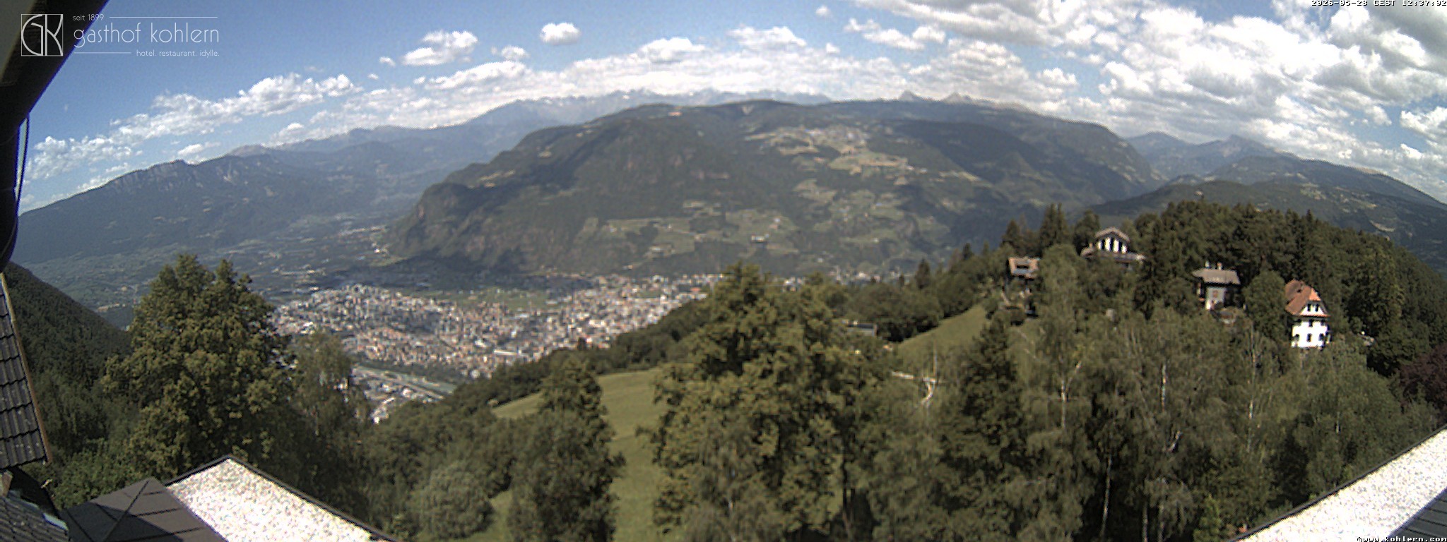 Archiv Foto Webcam Bozen - Gasthof Kohlern
