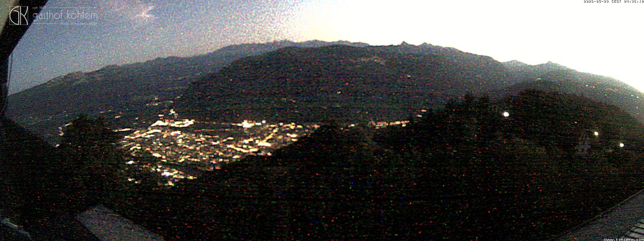 Archiv Foto Webcam Bozen - Gasthof Kohlern